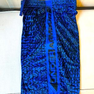 Brilliant blue Under Armour boys shorts